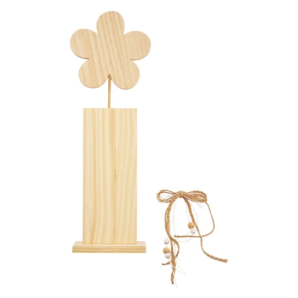 Fleur en bois VBS
