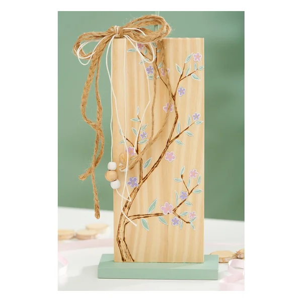 Fleur en bois VBS