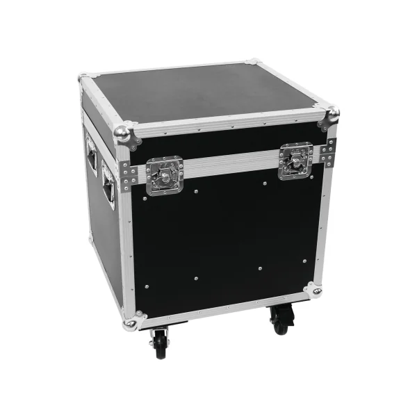 Flight case universel sur roulettes avec 1 séparation amovible 59 X 58 X 55cm