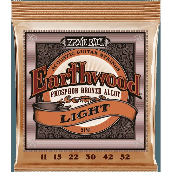 Folk (6) 2148 Earthwood Light 11-52 - jeu de 6 cordes