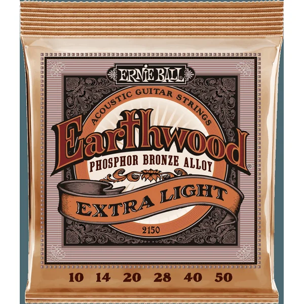 Folk (6) 2150 Earthwood Extra Light 10-50 - jeu de 6 cordes