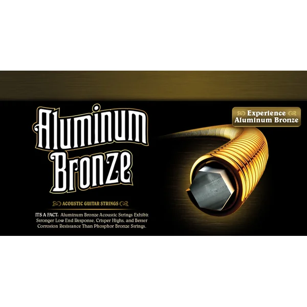 Folk (6) 2568 Aluminum Bronze 11-52 - jeu de 6 cordes