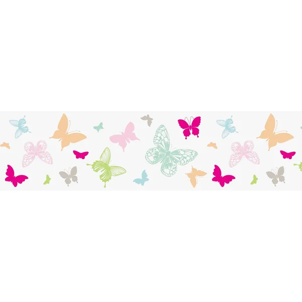 Frise adhésive pour fenêtres « Papillon », 7,5 x 200 cm