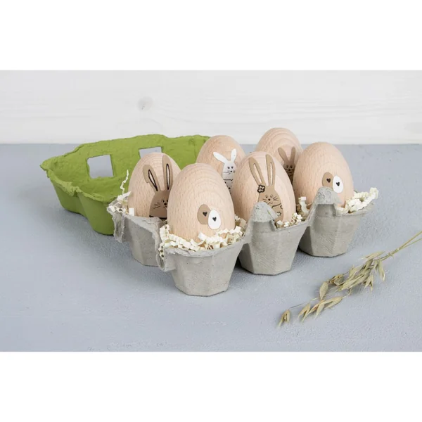 Gabarit d'estampe « Famille de lapins »