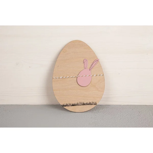 Gabarit d’estampe « Lapin de Pâques »