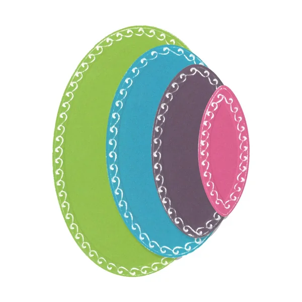 Gabarit d'estampe Sizzix Framelits « Ovals by Stacey Park »