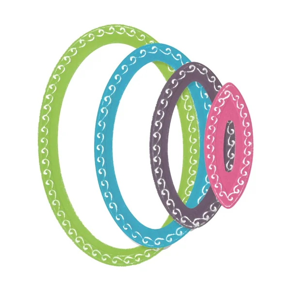 Gabarit d'estampe Sizzix Framelits « Ovals by Stacey Park »