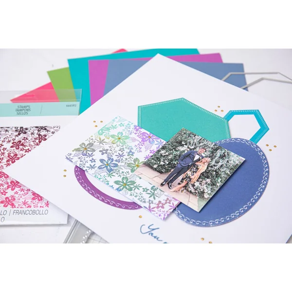Gabarit d'estampe Sizzix Framelits « Ovals by Stacey Park »