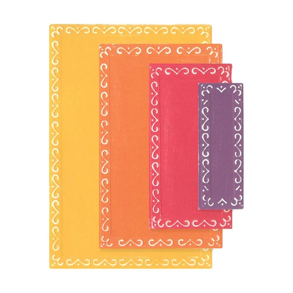 Gabarit d'estampe Sizzix Framelits « Rectangles by Stacey Park »