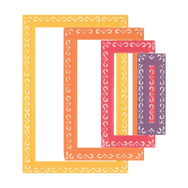 Gabarit d'estampe Sizzix Framelits « Rectangles by Stacey Park »