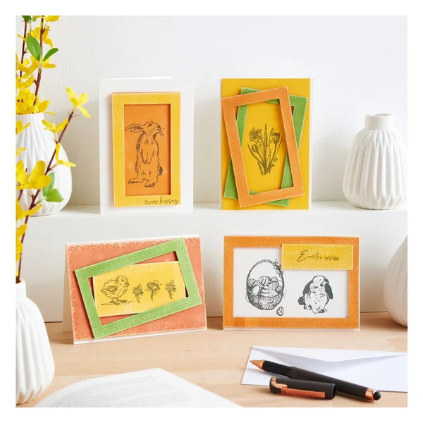 Gabarit d'estampe Sizzix Framelits « Rectangles by Stacey Park »
