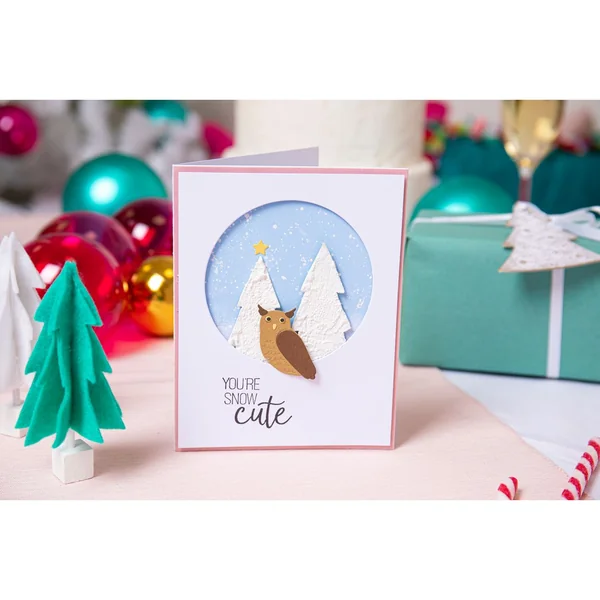 Gabarit d’estampe Sizzix Thinlits « Cozy Woodland »