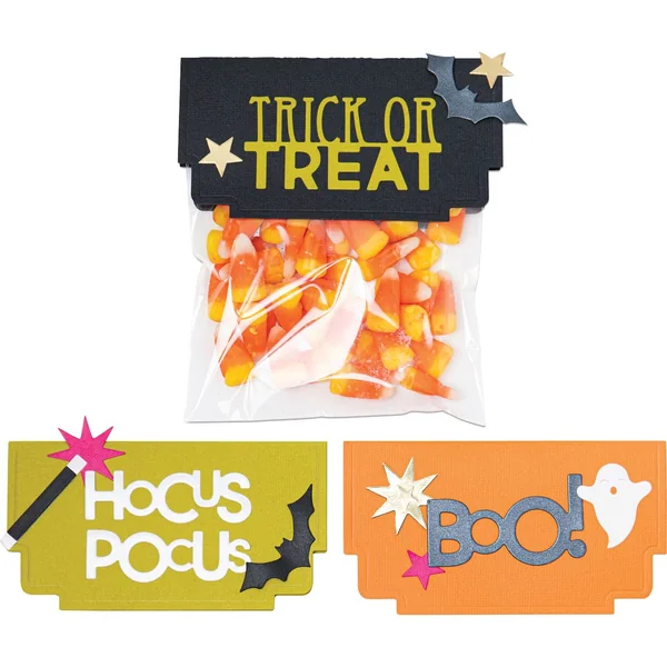 Gabarit d'estampe Sizzix Thinlits « Halloween toppers »