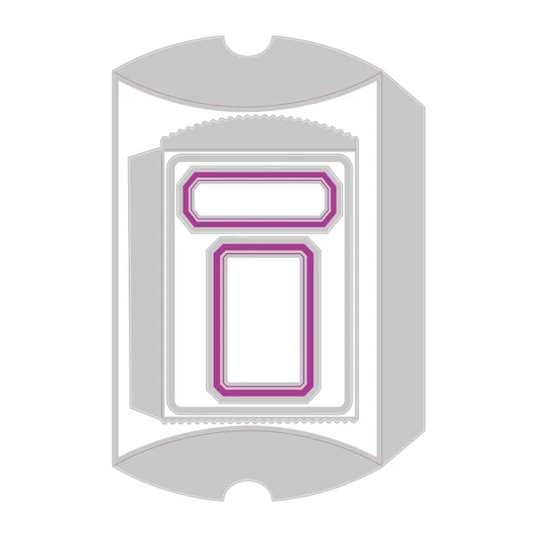 Gabarit d'estampe Sizzix Thinlits « Pillow Box + Bag by Tim Holtz »