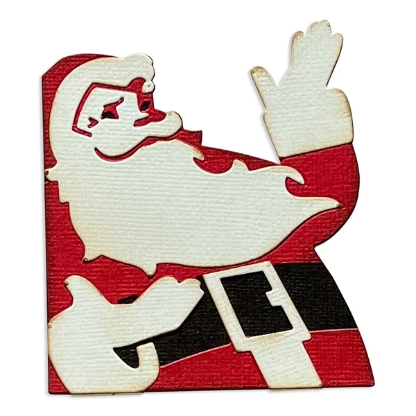Gabarit d'estampe Sizzix Thinlits « Retro Santa by Tim Holtz »