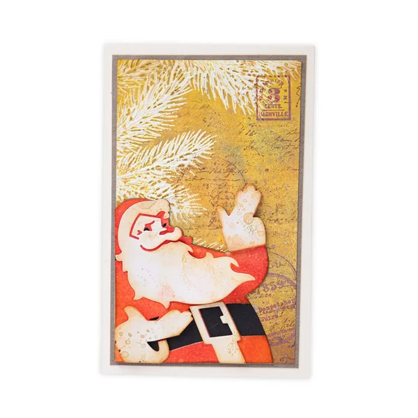 Gabarit d'estampe Sizzix Thinlits « Retro Santa by Tim Holtz »