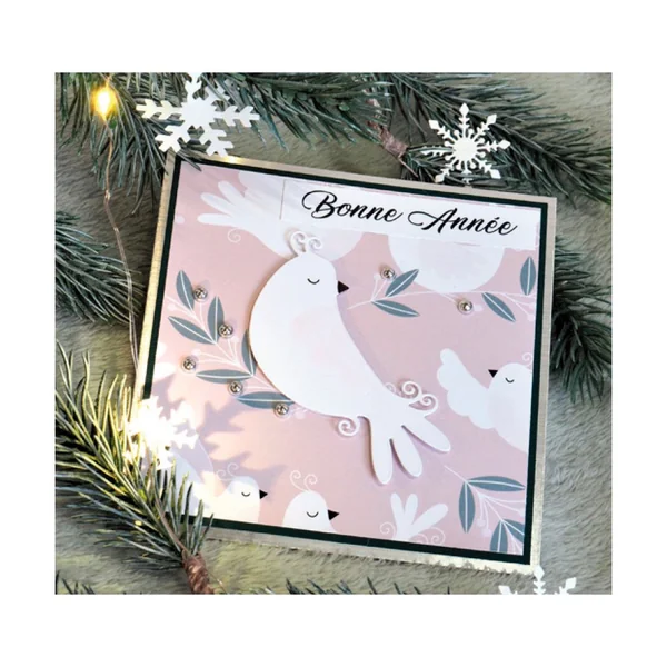 Gabarit d'estampe « Snow Bird »
