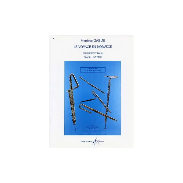 Gabus M. Voyage en Norvege Vol 1 Flute