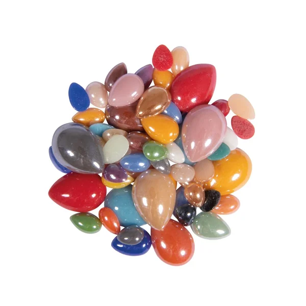 Galets de mosaïque en verre « Diamond », assortiment multicolore, env. 180 g