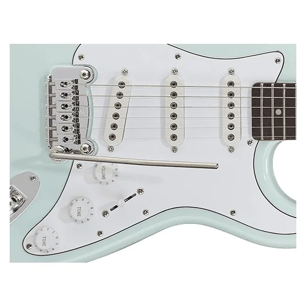 G&L Tribute S500 - Guitare électrique - Type ST - Blue sonic