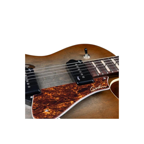 Godin 5th Avenue Kingpin II CW DLX Copper Burst HG