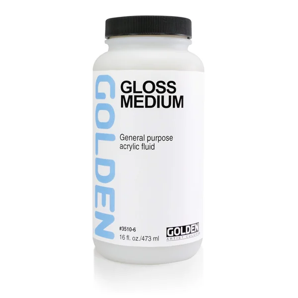 Golden médium polymère brillant 237/473 ml