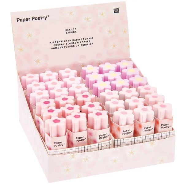 Gomme Sakura - Couleur aléatoire à l'unité