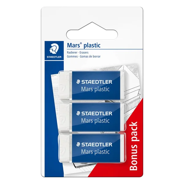 Gommes STAEDTLER, 3 pc.