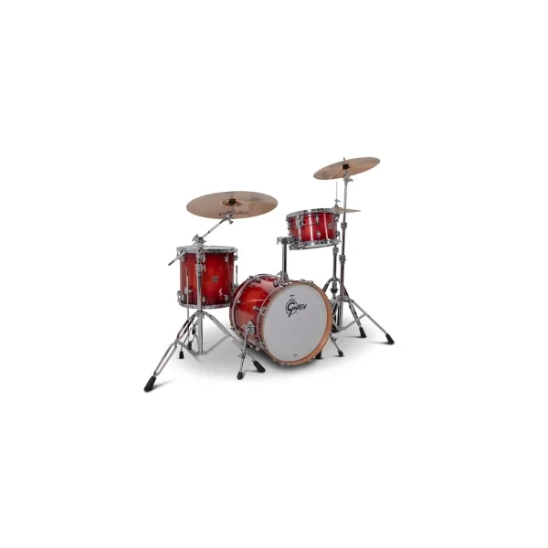 GRETSCH Catalina Club Batterie 18"/3pcs Gloss Crimson Burst