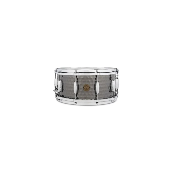 GRETSCH Full Range Caisse Claire 14"x 6,5" Acier - Hammered Black Satin