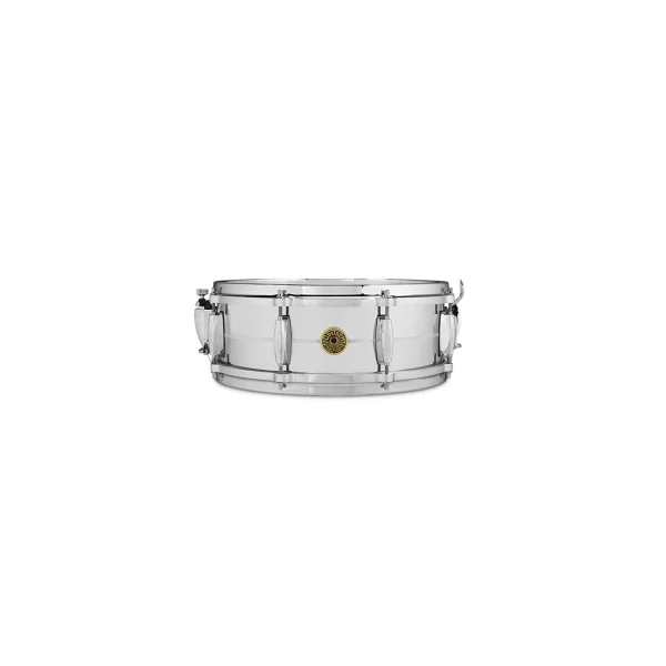GRETSCH USA Custom Caisse Claire 14"x 5" USA - G4160 - Laiton - Chrome Over Brass