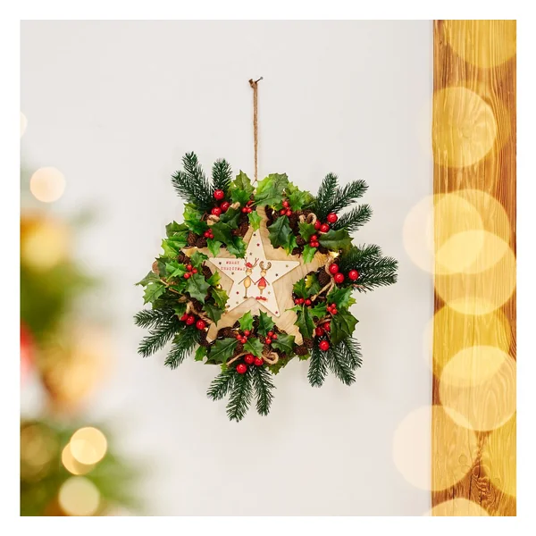Guirlande lumineuse micro-LED avec minuterie, fil doré, 20 LED
