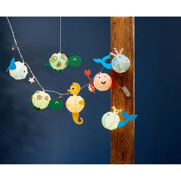 Guirlande lumineuse mini-LED VBS, avec minuterie, avec piles boutons