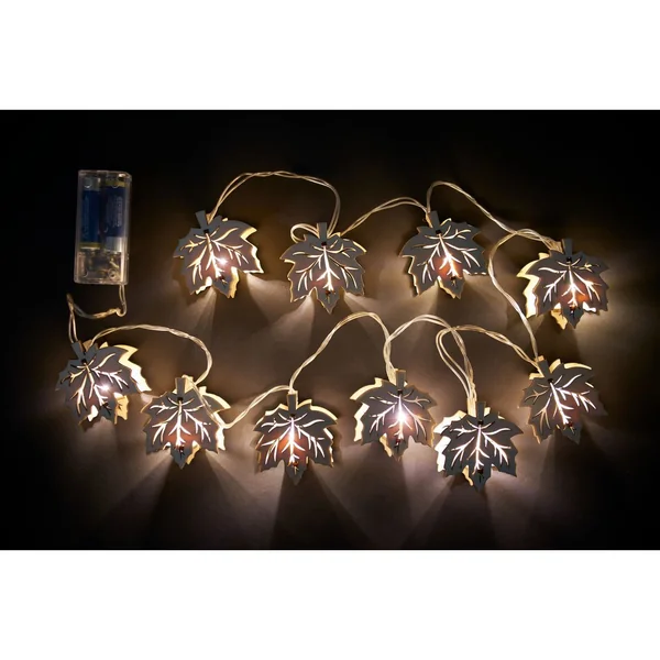 Guirlande lumineuse VBS « Feuilles d'érable »