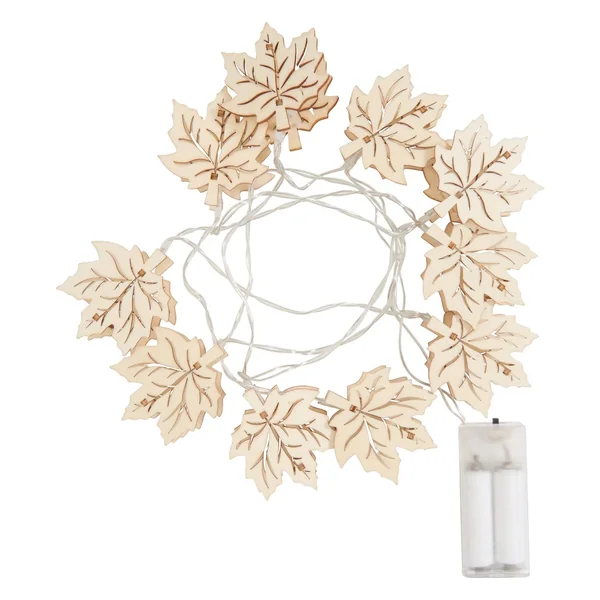 Guirlande lumineuse VBS « Feuilles d'érable »