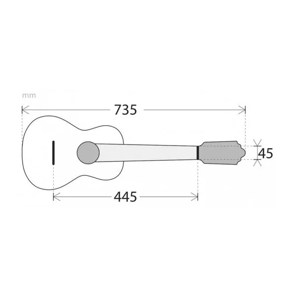 Guitalele Electro APC GC CW