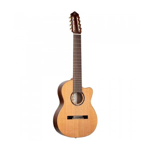 GUITARE CLASSIQUE ELECTRO 8 CORDES ORTEGA RCE159RW-8 CEDRE