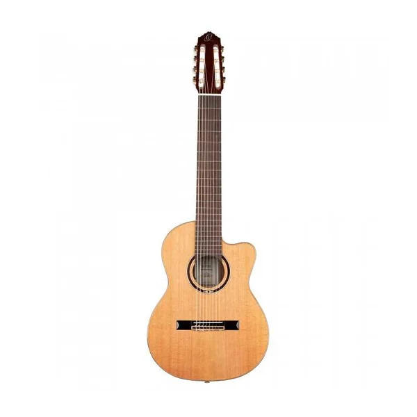 GUITARE CLASSIQUE ELECTRO 8 CORDES ORTEGA RCE159RW-8 CEDRE