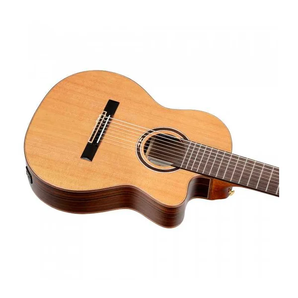 GUITARE CLASSIQUE ELECTRO 8 CORDES ORTEGA RCE159RW-8 CEDRE