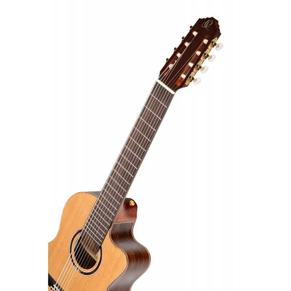 GUITARE CLASSIQUE ELECTRO 8 CORDES ORTEGA RCE159RW-8 CEDRE
