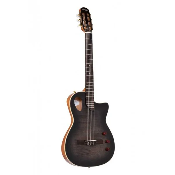 Guitare Classique Electro ANGEL LOPEZ SHERRY CE BK