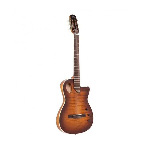 Guitare Classique Electro ANGEL LOPEZ SHERRY CE TB - CEDRE BST