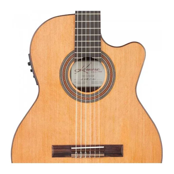 Guitare Classique Electro KREMONA PERF. FIESTA F65CW48 4/4 CW - CEDRE MASSIF / PALISSANDRE