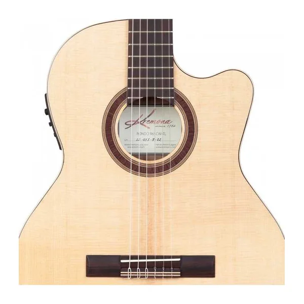Guitare Classique Electro KREMONA PERF. RONDO R65CW-TL 4/4 CW - SPRUCE MASSIF - NOYER