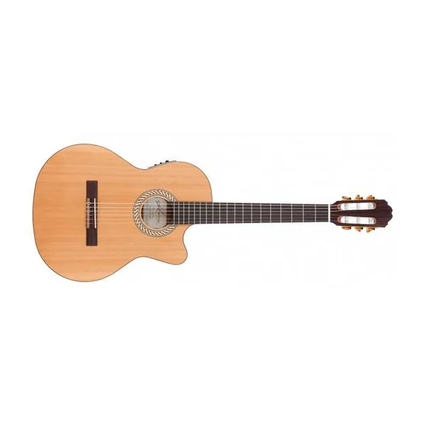 Guitare Classique Electro KREMONA PERFORMER SOFIA S65CW 4/4 CW - CEDRE MASSIF - SAPELLI