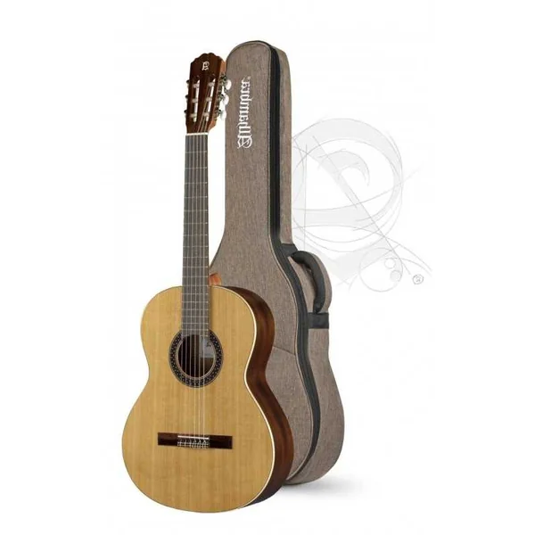 Guitare Classique Gaucher Alhambra 1C HT 3/4 LH Hybrid Terra + Housse 10 mm