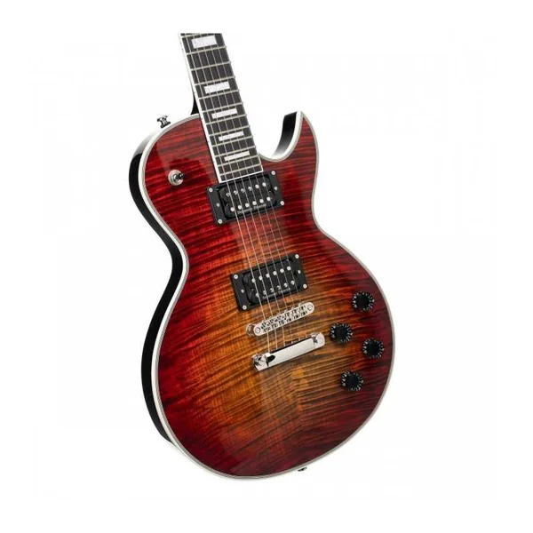 Guitare Electrique CORT CR300 DELUXE FLAMING BURST