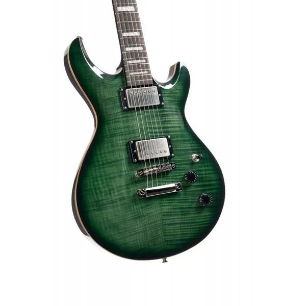 Guitare Electrique CORT M600 TRANS GREEN BURST