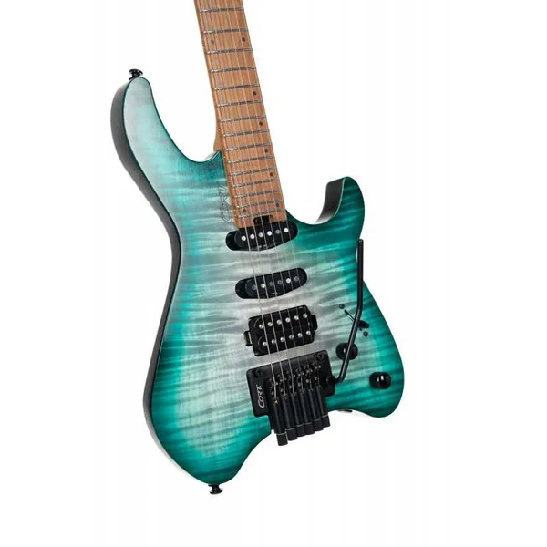 Guitare Electrique CORT SPACE G6TR SMI GLOSS LAGOON