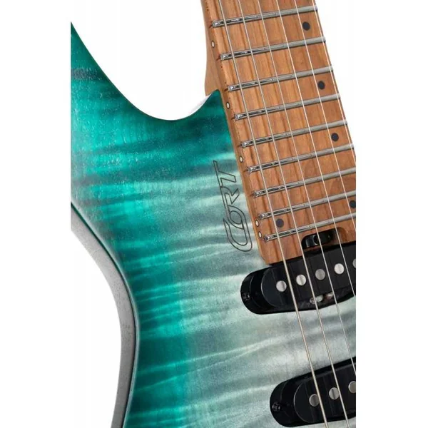 Guitare Electrique CORT SPACE G6TR SMI GLOSS LAGOON